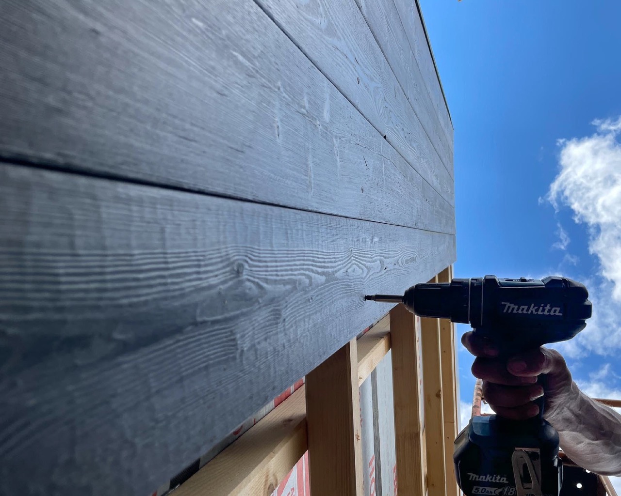 Wooden Facade Installation